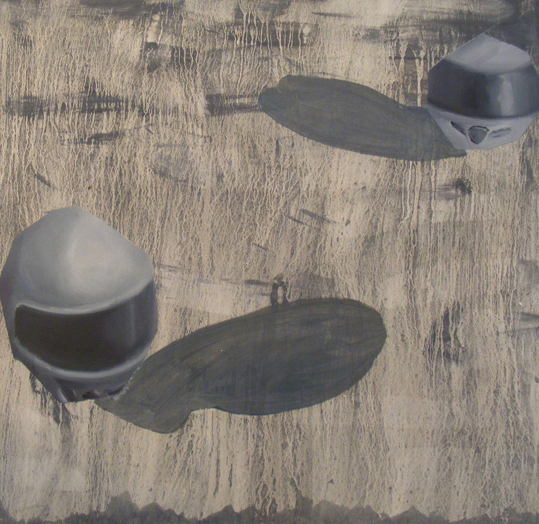 Portrait series, oil on canvas, 50 × 50 cm, 2014.