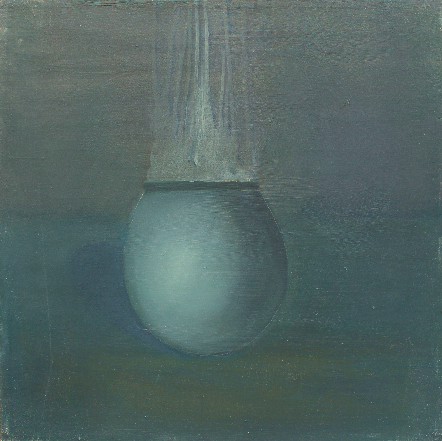 adrienn erdei Portrait series, oil on canvas, 50 × 50 cm, 2014. (5)